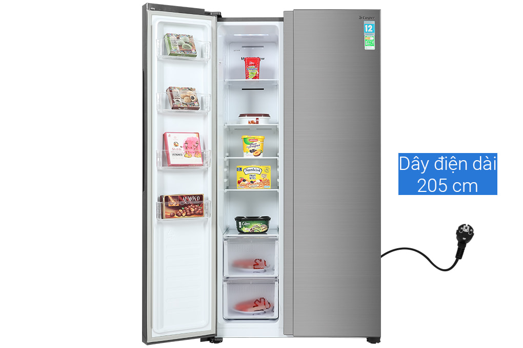 Tủ lạnh Casper side by side 552 lít RS-570VT