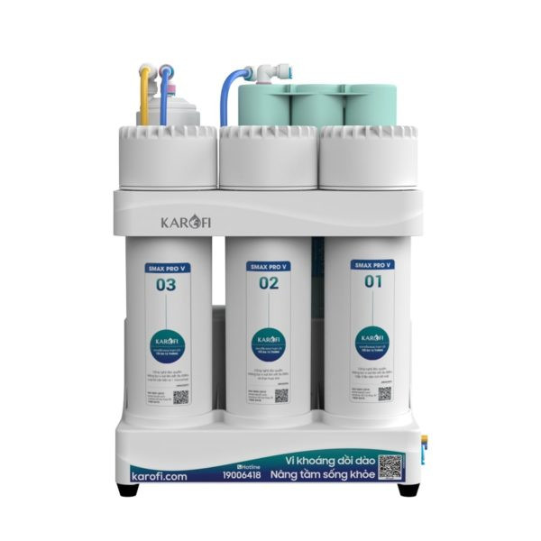 MÁY LỌC NƯỚC KAROFI KAQ-U05 PRO – 10 lõi Hydrogen - SX 2024