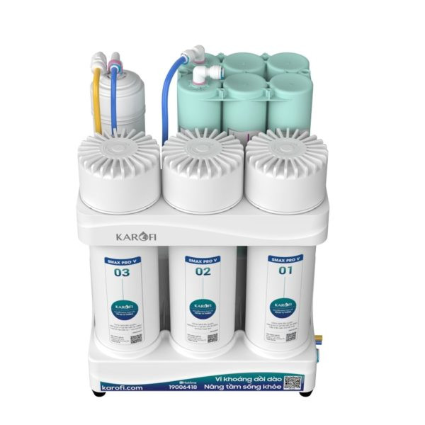 MÁY LỌC NƯỚC KAROFI KAQ-U05 PRO – 10 lõi Hydrogen - SX 2024