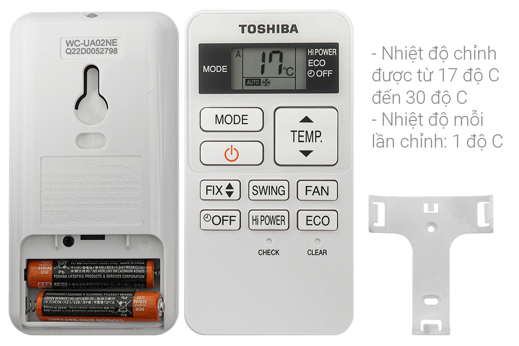 Toshiba Inverter 1 HP RAS-H10E2KCVG-V