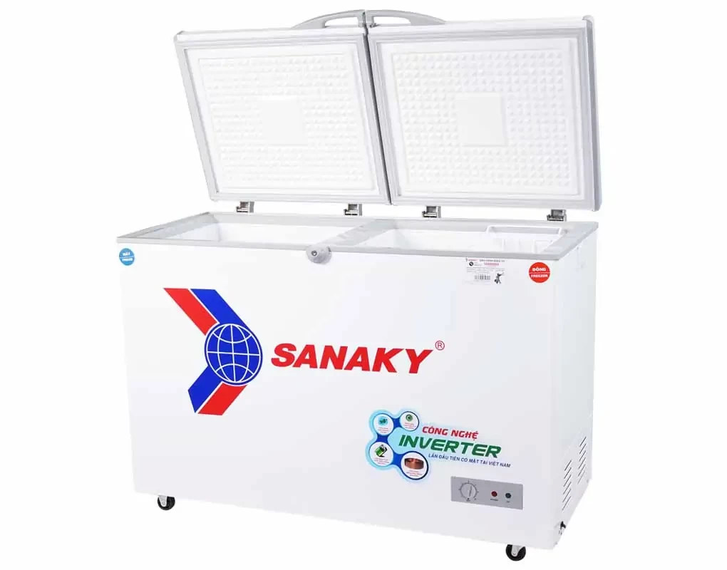 Tủ Đông Sanaky Inverter VH-3699W3 1 Ngăn Đông 1 Ngăn Mát 260 Lít
