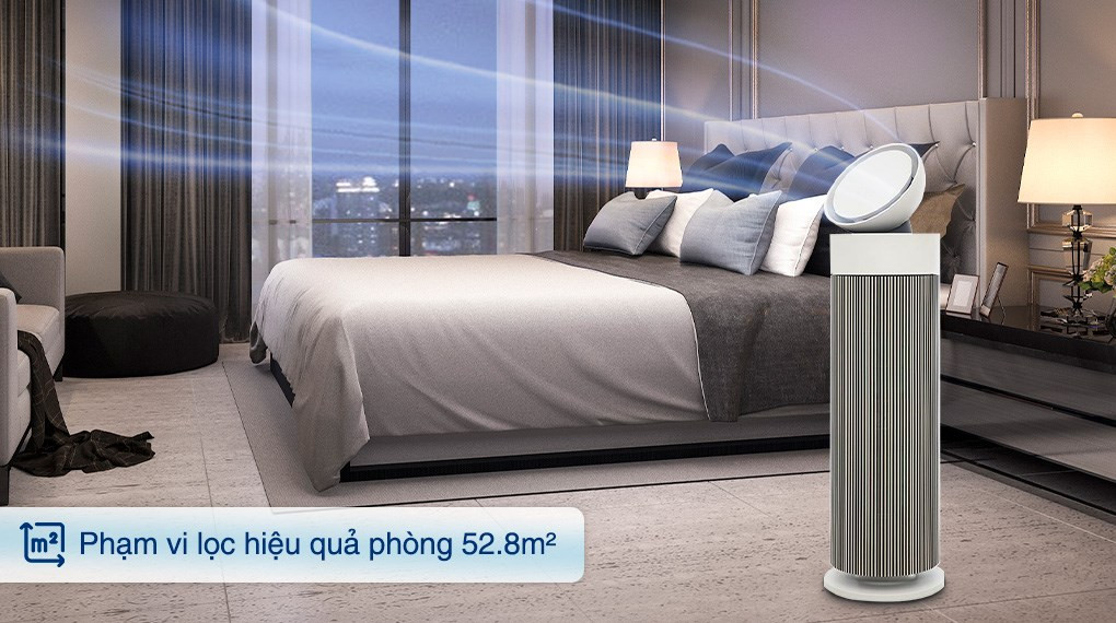 Máy lọc không khí LG PuriCare Aero Booster AS55GGSY0 55W
