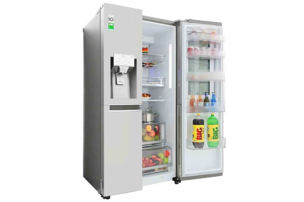 Tủ lạnh LG Inverter 601 lít Side By Side InstaView Door-in-Door GR-X247JS