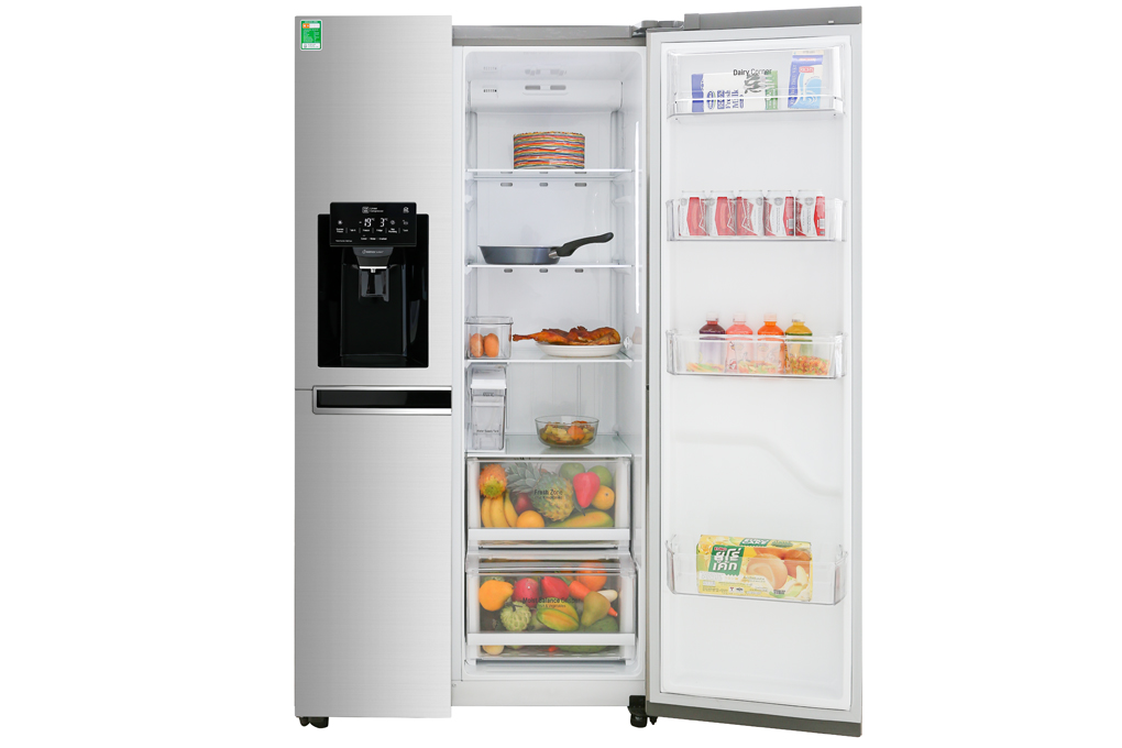 Tủ lạnh LG Inverter 601 lít Side By Side GR-D247JDS