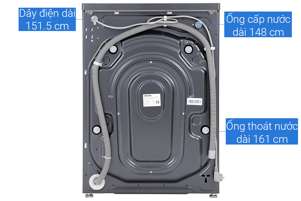 Máy giặt Toshiba Inverter 9.5 Kg TW-BK105G4V(MG)