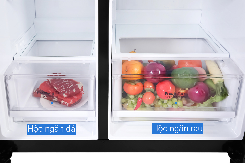 Tủ lạnh LG Inverter 613 lít Side By Side GR-B247WB