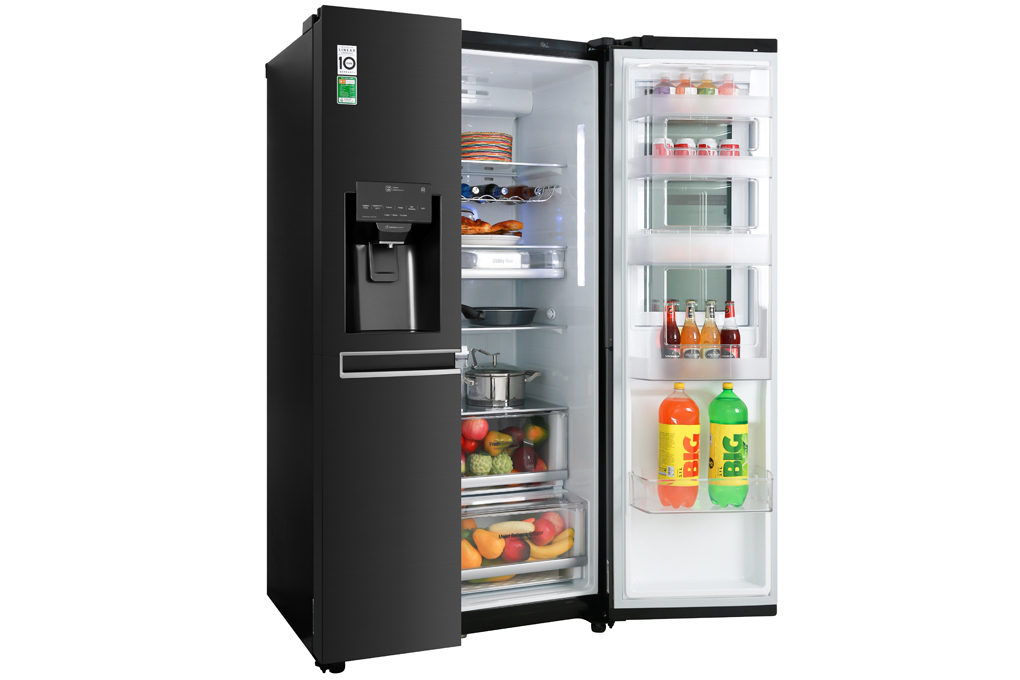 Tủ lạnh LG Inverter 601 lít Side By Side InstaView Door-in-Door GR-X247MC