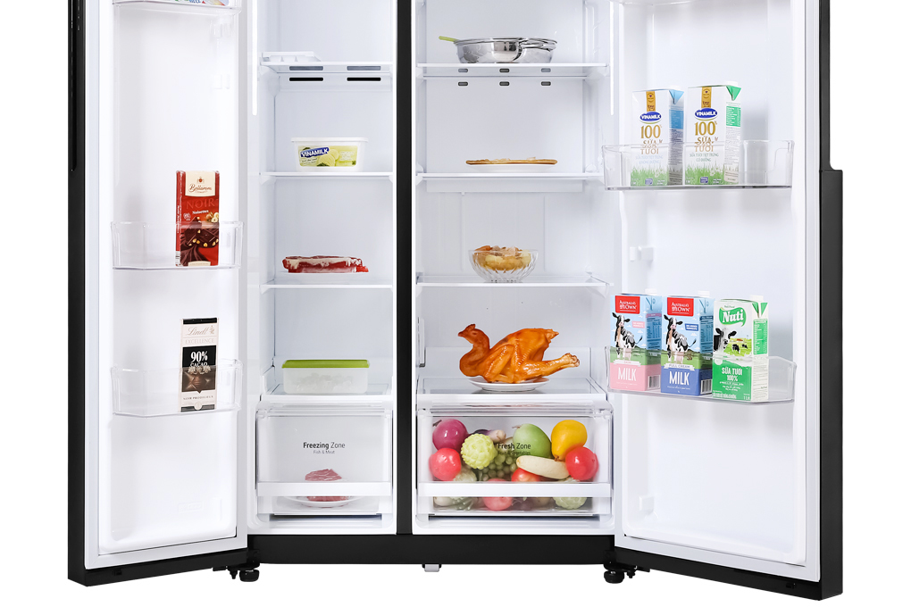 Tủ lạnh LG Inverter 613 lít Side By Side GR-B247WB